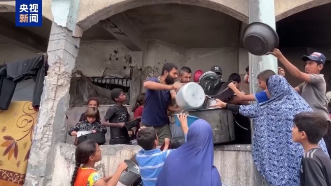 47万加沙众人濒临“倒霉性饥饿” 以军:放行了5辆赈济卡车